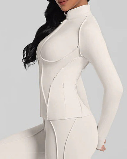 ZASUWA Female Super Stylish&Sexy Stitch Performance Short Sleeves