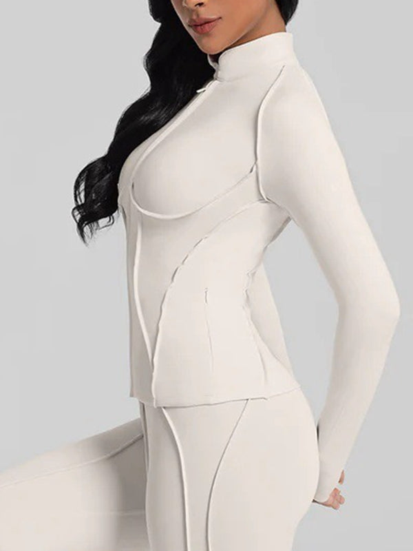 ZASUWA Female Super Stylish&Sexy Stitch Performance Short Sleeves