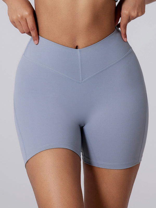 ZASUWA Female V-shape Waist Hip-lift Shorts