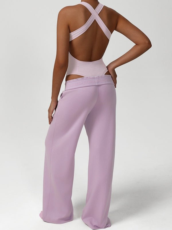 ZASUWA Female Pocket Casual Pants