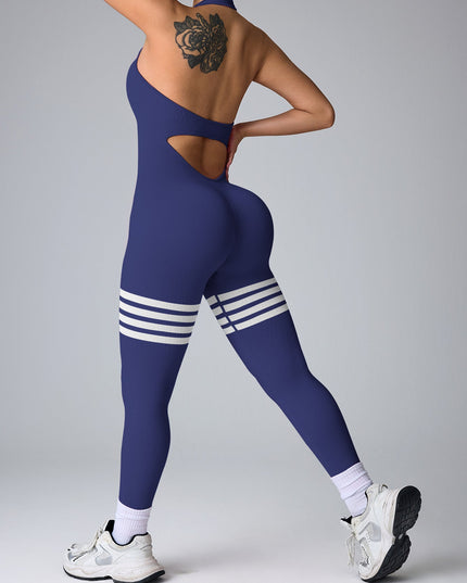 ZASUWA Female Sexy Backless Jumpsuit