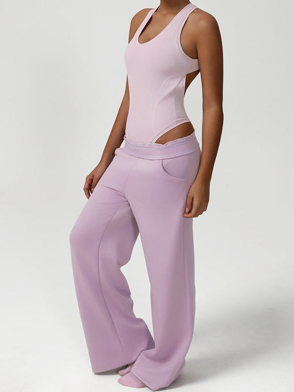 ZASUWA Female Pocket Casual Pants