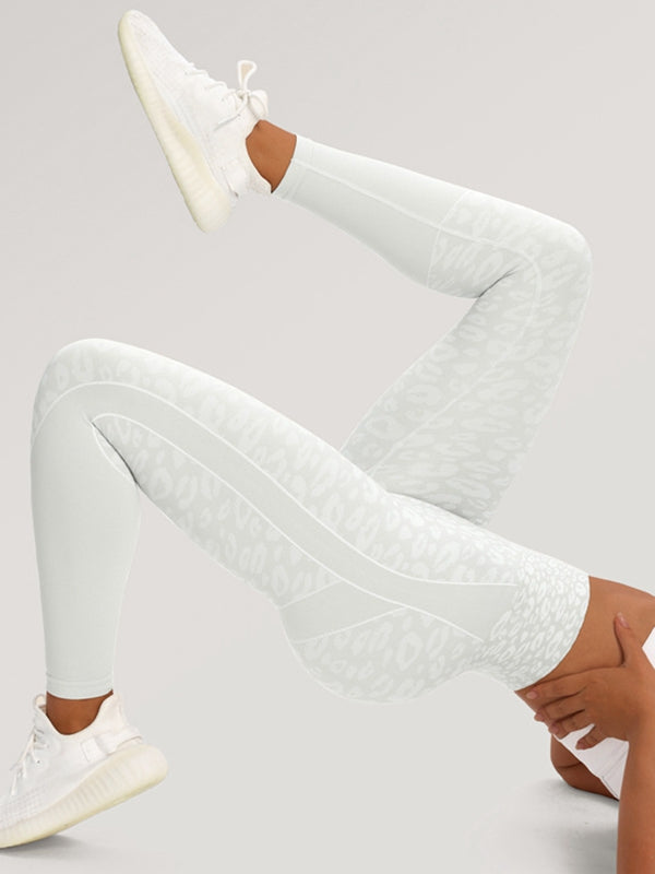 ZASUWA Female Seamless Leopard Print Hot Booty Leggings