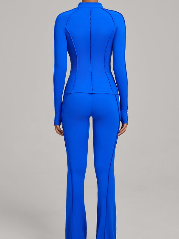 ZASUWA Female Stitch Flare Leggings