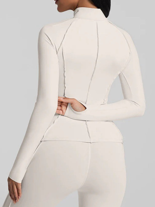 ZASUWA Female Super Stylish&Sexy Stitch Performance Short Sleeves