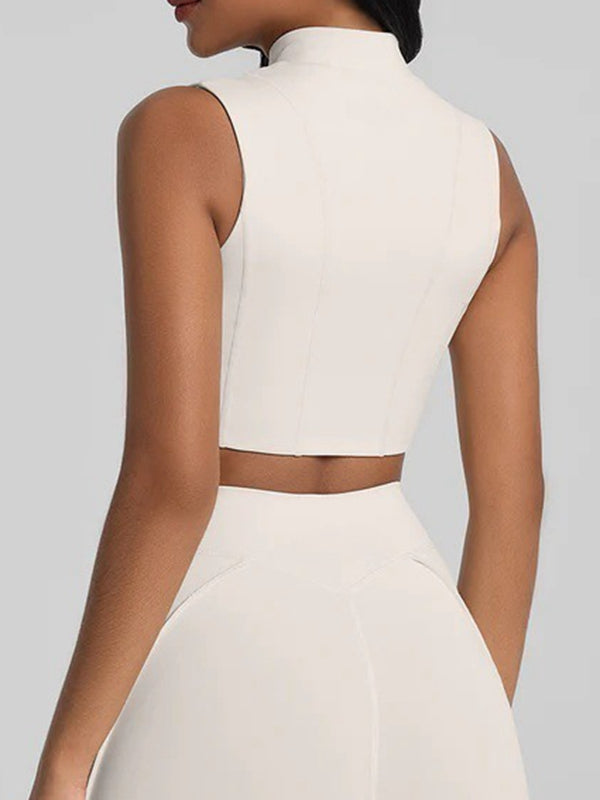 ZASUWA Female Super Stylish&Sexy Stitch Performance Short Sleeves