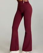 Brown / S / Flare Leggings