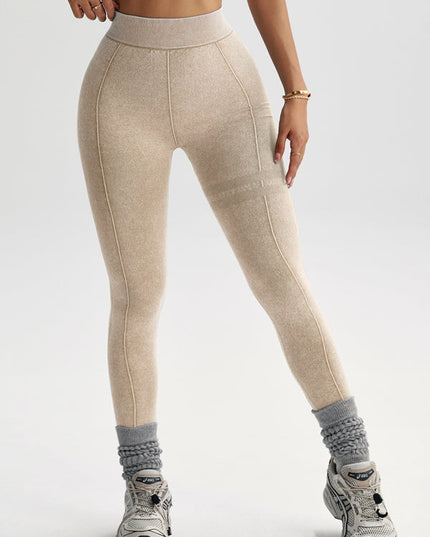 ZASUWA Female Deep V Back Tie-dye Leggings