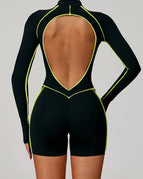 Yellow / S / Long Sleeves Romper