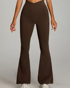 Saddle Brown / S / Flare Leggings