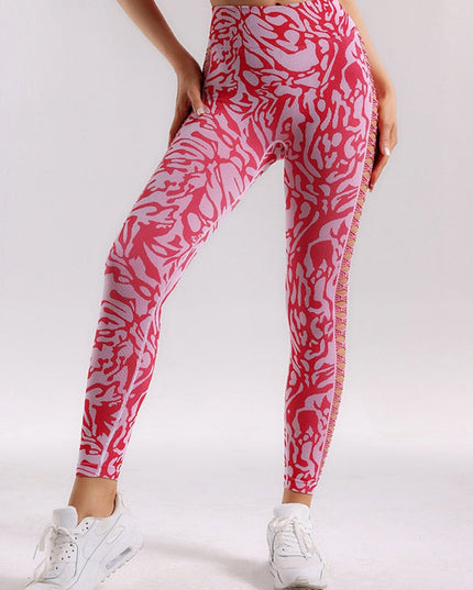 ZASUWA Female Camouflage Hollow Out Hot Booty Leggings