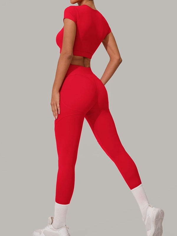 ZASUWA Female Sexy Push-Up High-rise Tracksuit