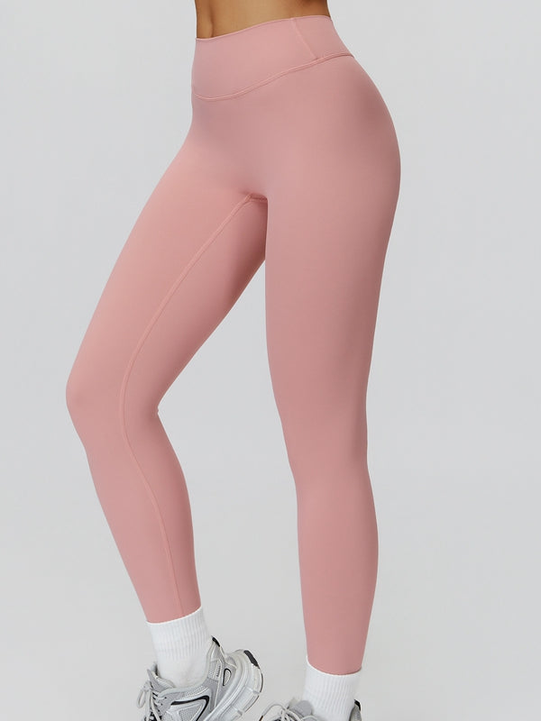 ZASUWA Female Deep V Back Yoga Leggings