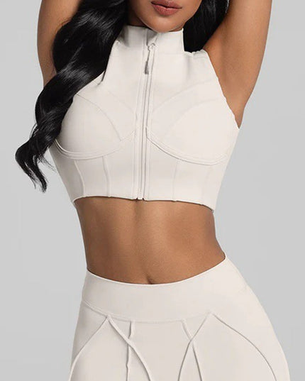 ZASUWA Female Super Stylish&Sexy Stitch Performance Short Sleeves