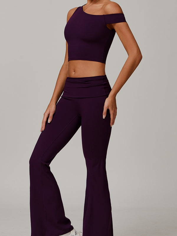 ZASUWA Female Unique Cutout Flare Tracksuit