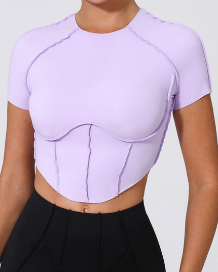 ZASUWA Female Super “Future Interstellar” Stitch Performance Short Sleeves