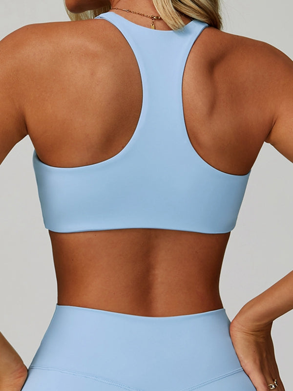 ZASUWA Female Solid Color Zipper Thumbhole Jacket