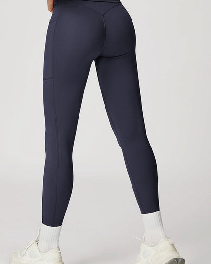 ZASUWA Female V shape-waist Pocket Leggings