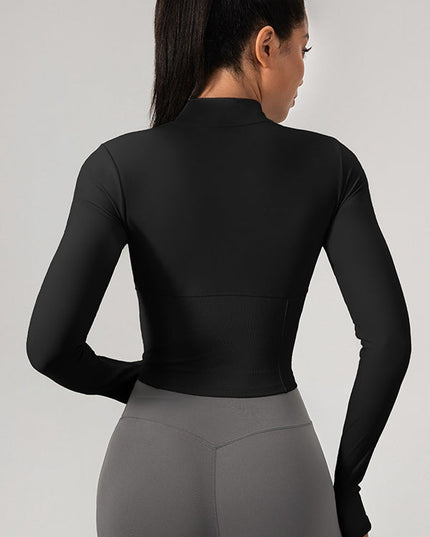 ZASUWA Female Corset Zipper Jacket