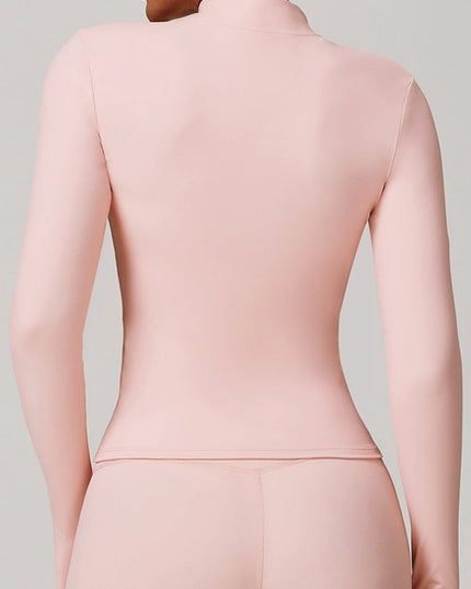 ZASUWA Female Zipper Pocket Thumbhole Jacket