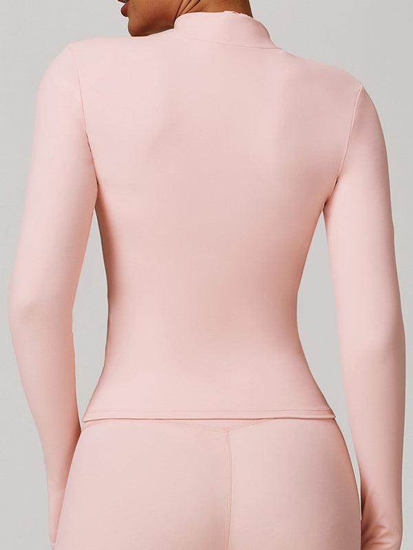 ZASUWA Female Zipper Pocket Thumbhole Jacket