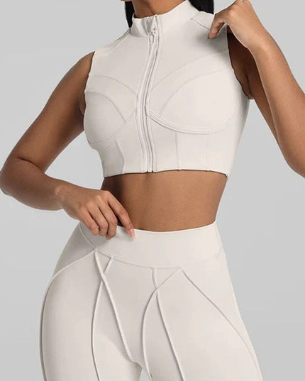 ZASUWA Female Super Stylish&Sexy Stitch Performance Short Sleeves