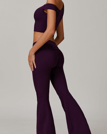 ZASUWA Female Unique Cutout Flare Tracksuit