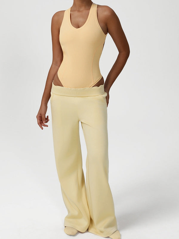 ZASUWA Female Pocket Casual Pants