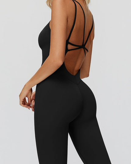 ZASUWA Female Cross Back Jumpsuit