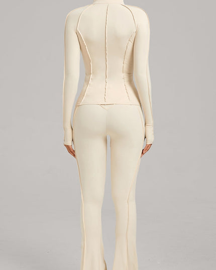 ZASUWA Female Stitch Zipper Jacket