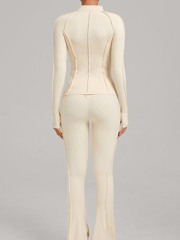 ZASUWA Female Stitch Zipper Jacket