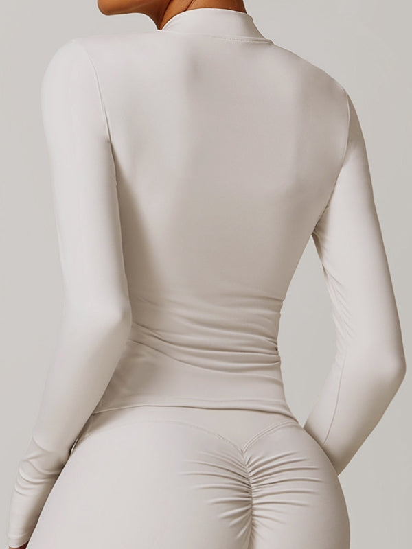 ZASUWA Female Zipper Pocket Thumbhole Jacket