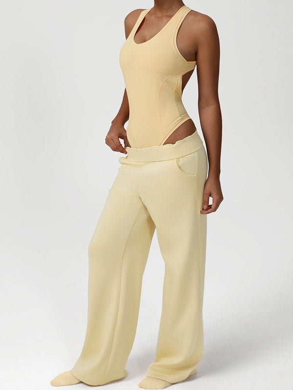 ZASUWA Female Pocket Casual Pants