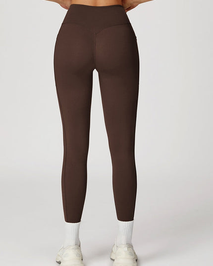 ZASUWA Female V shape-waist Pocket Leggings