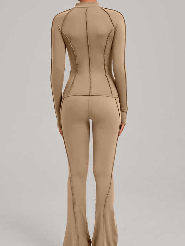 ZASUWA Female Stitch Zipper Jacket