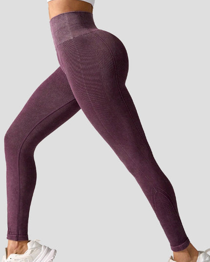 ZASUWA Female Faux Denim High-rise Leggings