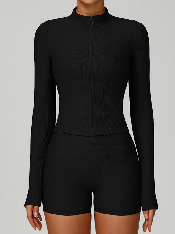 ZASUWA Female Ribbed 3-Pieces Traksuit