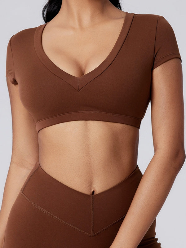 ZASUWA Female V-shape Waist Hip-lift Shorts