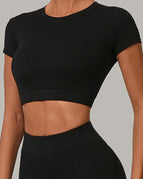 Black / S / Short Sleeves