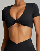 Black / S / Short Sleeves