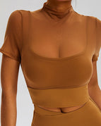 Gold / S / Short Sleeves