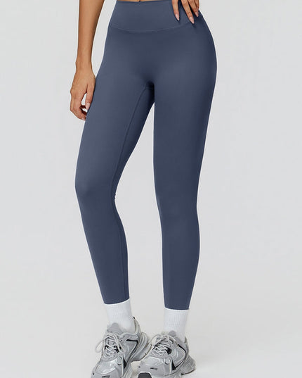 ZASUWA Female Deep V Back Yoga Leggings