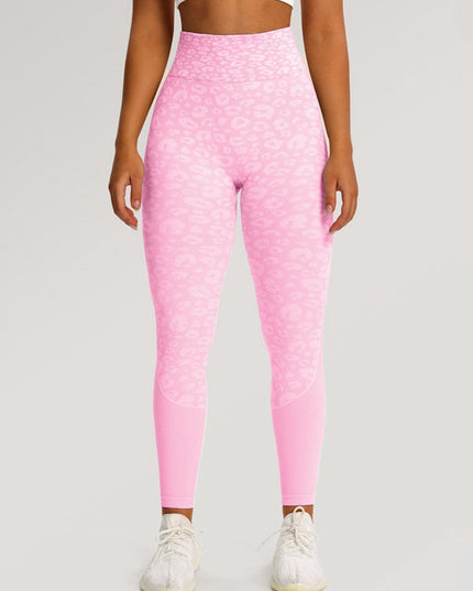 ZASUWA Female Seamless Leopard Print Hot Booty Leggings