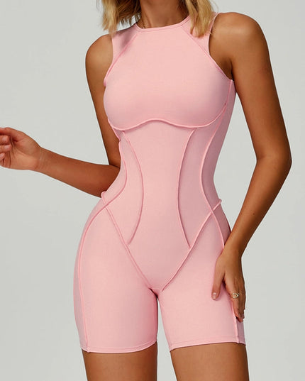 ZASUWA Female Sexy Backless Quick-dry Romper