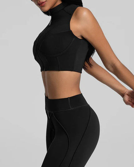 ZASUWA Female Super Stylish&Sexy Stitch Performance Short Sleeves