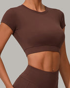 Saddle Brown / S / Short Sleeves