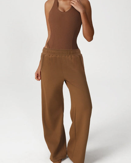 ZASUWA Female Pocket Casual Cross Back Tracksuit