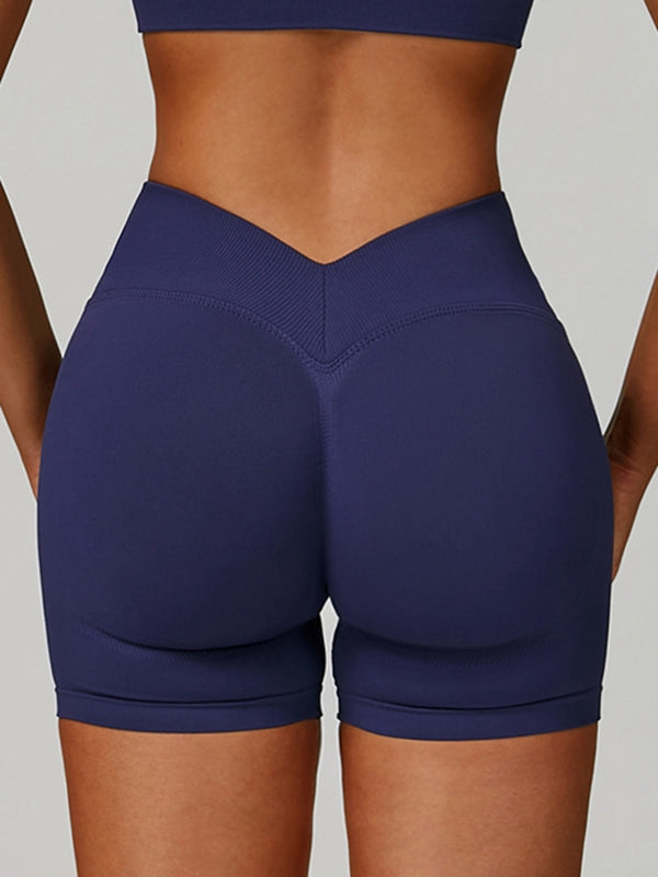 ZASUWA Female Deep V Back Seamless High-rise Tracksuit