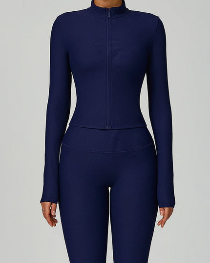 ZASUWA Female Ribbed 3-Pieces Traksuit