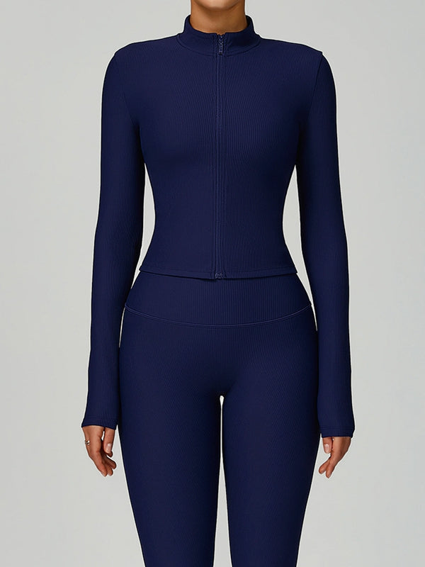 ZASUWA Female Ribbed 3-Pieces Traksuit